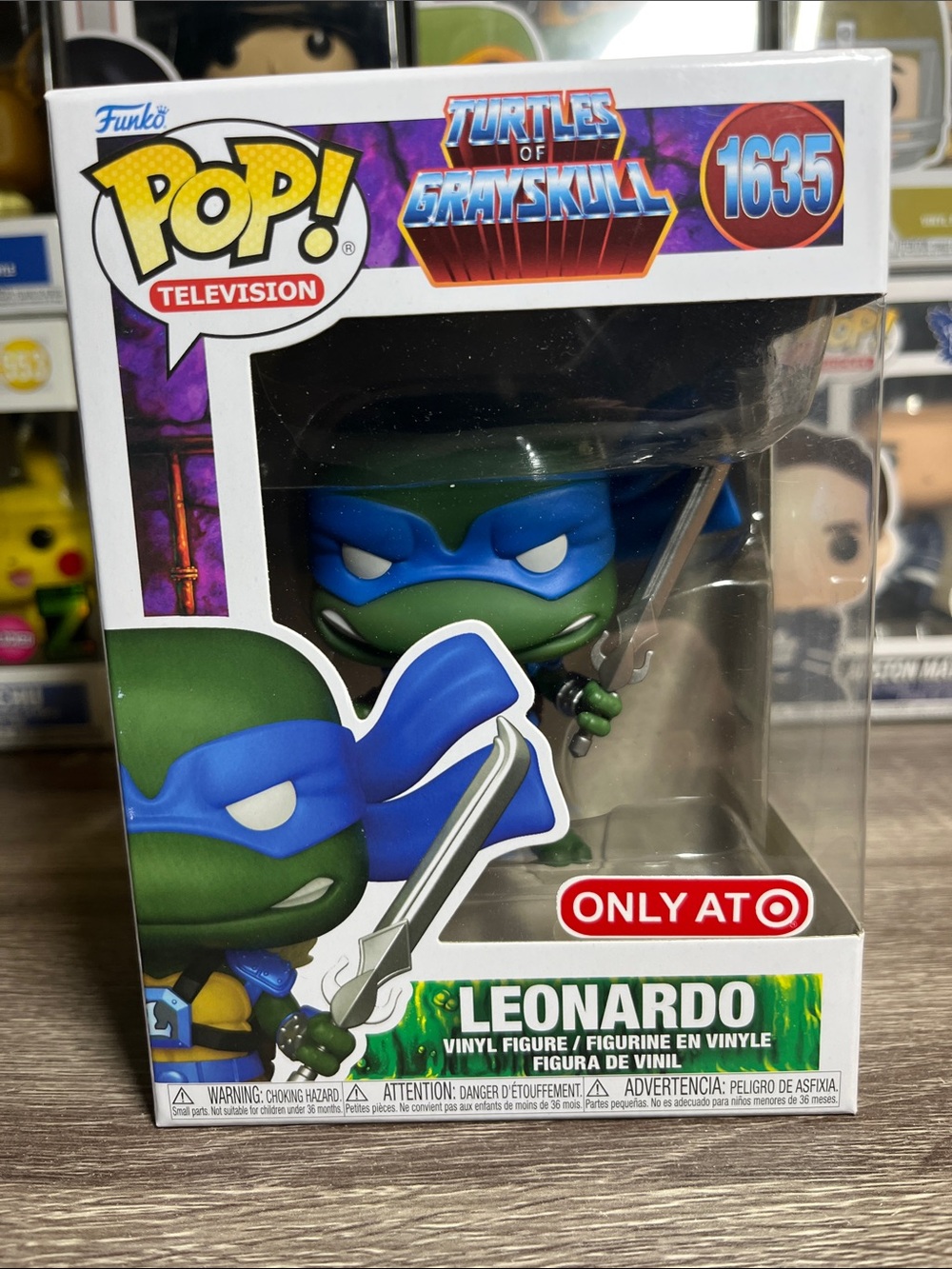 Funko Leonardo Vinyl Figure in Green and Blue